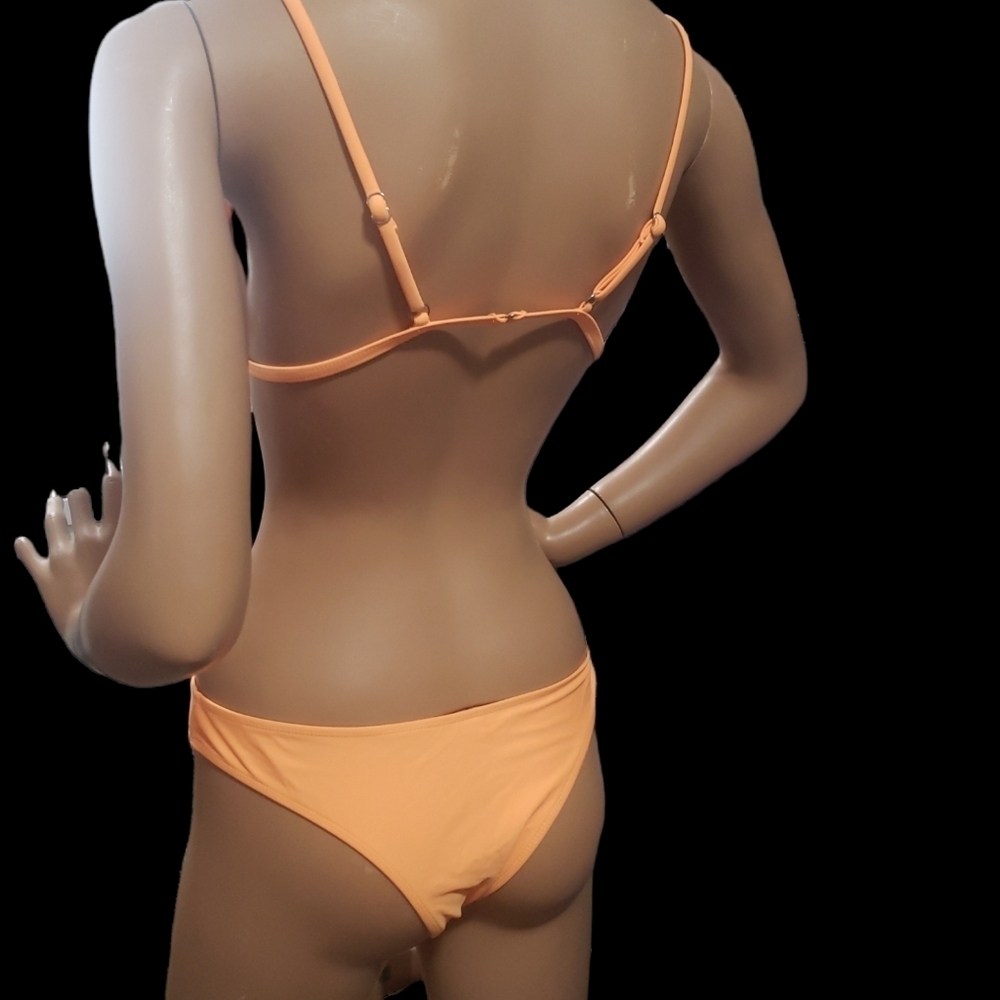Shein orange two piece swimsuit large - Picture 3 of 15